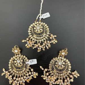 Indian Earring and Tikka set